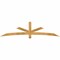 Ekena Millwork Alberta Rough Sawn Timber Gable Bracket, Western Red Cedar, 96"W x 24"H x 2"D x 4"F, 6/12 Pitch GBW096X24X0204ALB00RWR - alternate 1